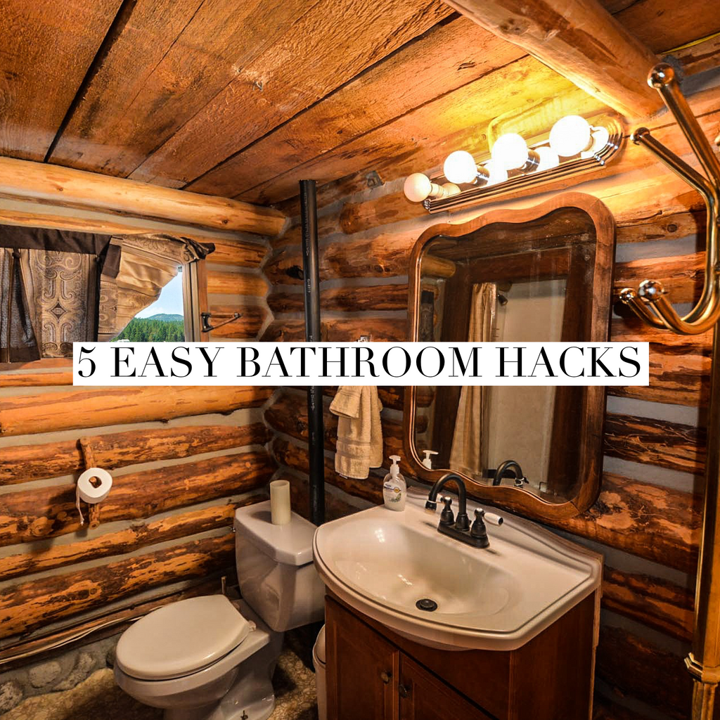 5 Easy bathroom hacks that you'll enjoy