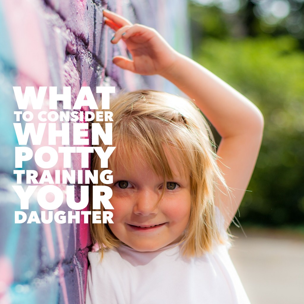 What to consider when potty training your daughter