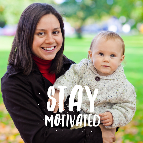 How to stay motivated when potty training your child
