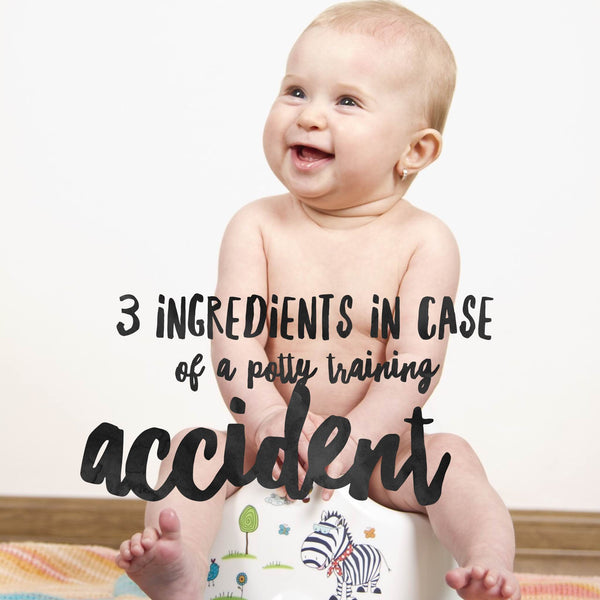 3 All-natural ingredients to have for potty training accidents