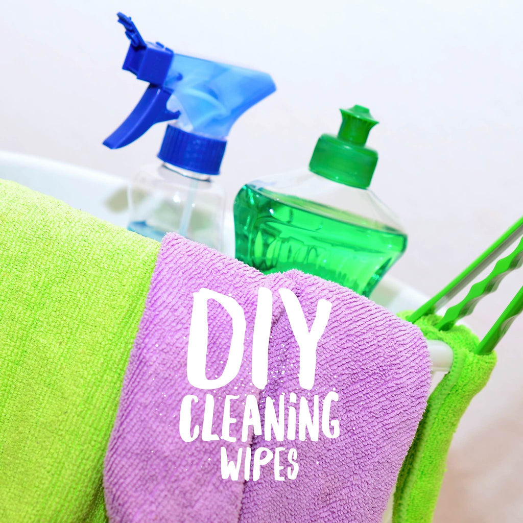 DIY cleaning wipes for your bathroom