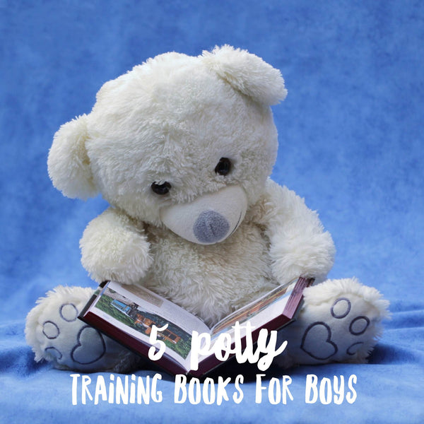 5 Potty training books for boys