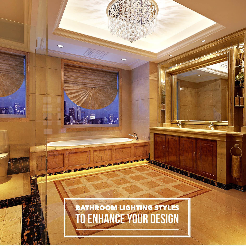 Bathroom lighting styles to enhance your design