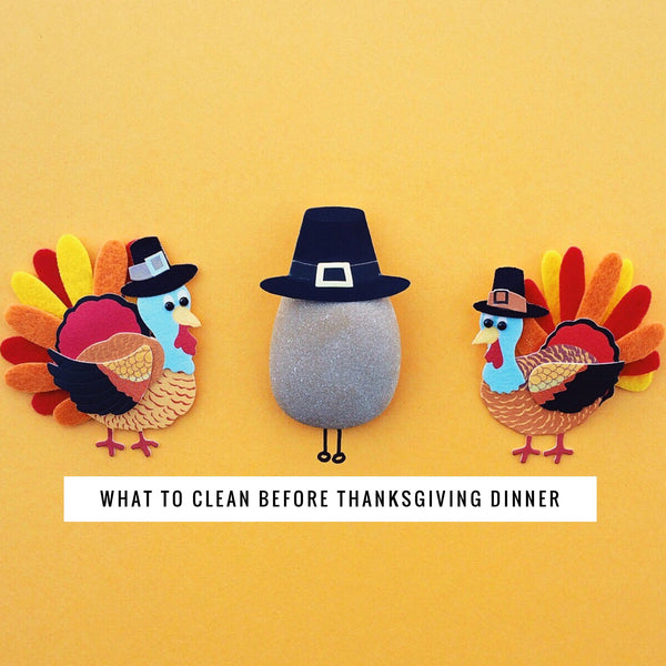 3 things to clean before Thanksgiving dinner