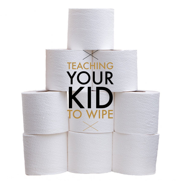 Get your potty training child in the habit of wiping
