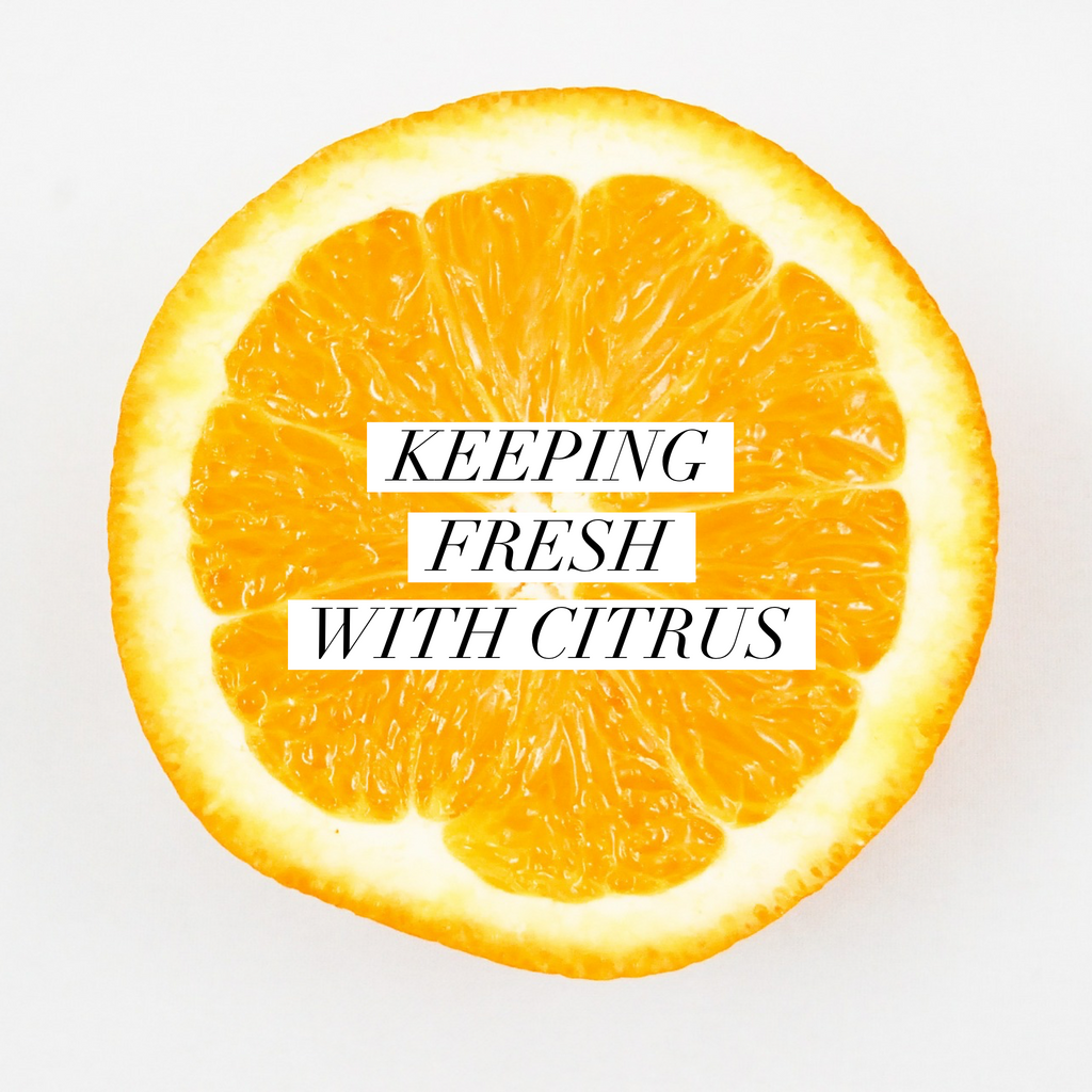 How citrus fruits can help you keep your bathroom fresh