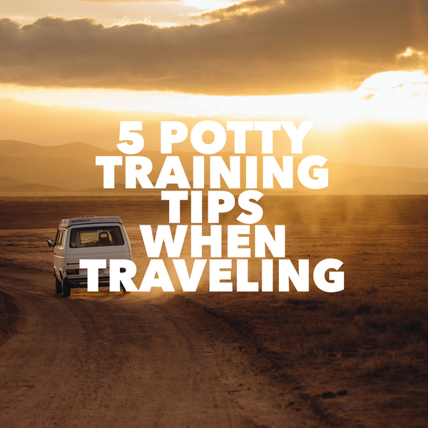 5 Potty training tips when traveling