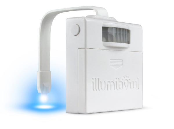 IllumiBowl Motion-Activated Toilet Night Light